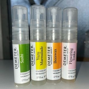 Demeter Fragrance purse size sprays (4 scents)